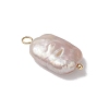 Natural Keshi Pearl Pendants PALLOY-JF04801-4