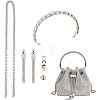 DIY Iron Tote Drawstring & Bag Handle Kits FIND-WH0036-55P-1