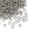 Tarnish Resistant 304 Stainless Steel Open Jump Rings STAS-E067-07-6mm-2