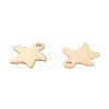201 Stainless Steel Charms STAS-B001-15G-2