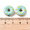 Handmade Porcelain Enamel Beads PORC-K003-09P-3