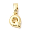 Brass Letter Charms KK-G554-22G-Q-1