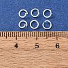 Brass Open Jump Rings KK-G604-08S-16-3
