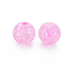 Transparent Crackle Acrylic Beads LS-MACR-S373-66B-N02-6