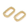 Brass Spring Gate Clasps
 KK-CBA50B0-34G-2