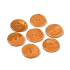 Spray Paint Natural Freshwater Shell Button BSHE-H018-15E-1