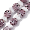 Handmade Lampwork Beads Strands LAMP-G154-07L-1