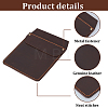 Cowhide Pocket Sleeve for Pens and Tools DIY-WH20007-781B-6