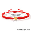 304 Stainless Steel Bead Braided Bead Bracelets HG7153-1-2