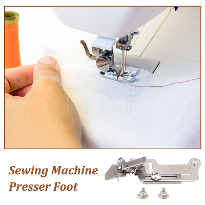 Iron Sewing Machine Presser Foot with Screws FIND-WH0110-601-1