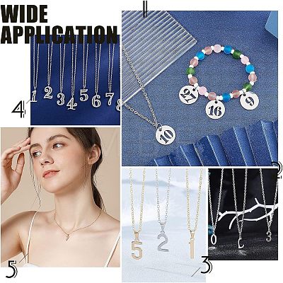 304 Stainless Steel Pendants STAS-UN0013-09P-1