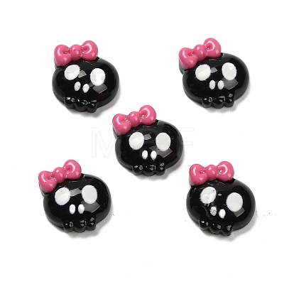 Halloween Opaque Resin Cabochons CRES-I045-01F-01-1