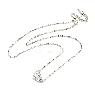 304 Stainless Steel Cable Chain Necklaces NJEW-H040-16P-1