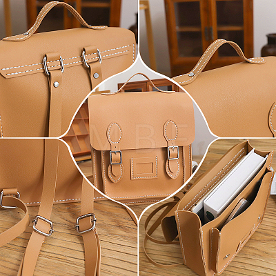 DIY Imitation Leather Sew on Backpack Kits DIY-WH0387-27C-1