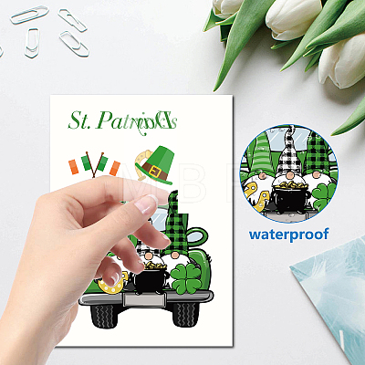 PVC Waterproof Wall Stickers DIY-WH0345-035-1
