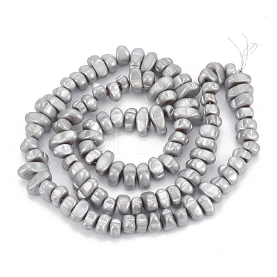 Electroplate Non-magnetic Synthetic Hematite Beads Strands G-T061-103N-1