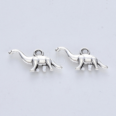 Tibetan Style Alloy Pendants TIBE-R316-072AS-RS-1