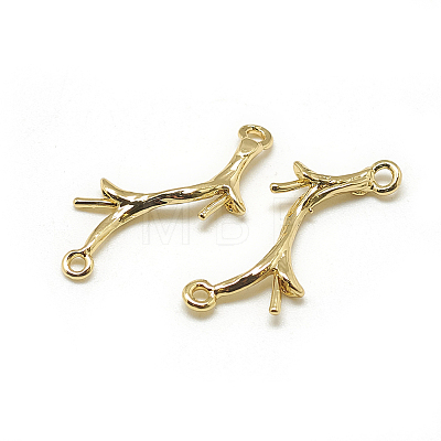 Brass Peg Bails Pendants LS-X-KK-T032-144G-1
