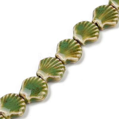 Handmade Porcelain Beads Strands LS-PORC-Q002-01A-08-1