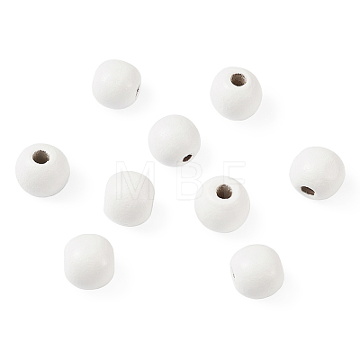 Dyed Natural Wood Beads WOOD-TA0001-19-A-1
