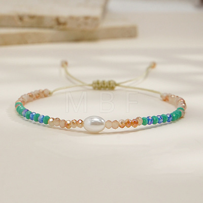 Bohemian Handmade Beaded Crystal Bracelets LS-AY4302-1-1