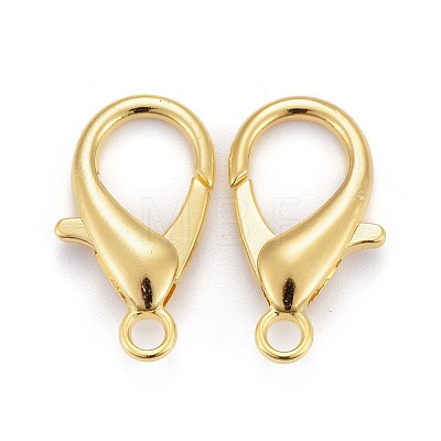 Zinc Alloy Lobster Claw Clasps E107-G-1
