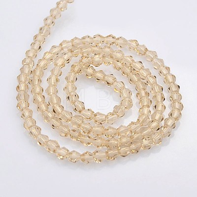 Bicone Glass Beads Strands EGLA-P016-4mm-12-1