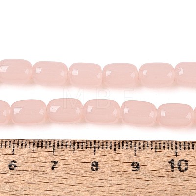 Imitation Jade Glass Beads Strands GLAA-T028-14J-A02-1