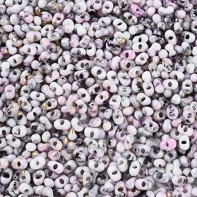 Baking Paint Glass Seed Beads SEED-C003-01O-1