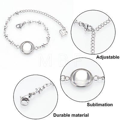 Unicraftale DIY Link Bracelet Making Kits DIY-UN0002-65-1