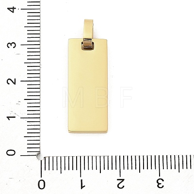 304 Stainless Steel Stamping Blank Tag Pendants STAS-Z126-03G-03-1