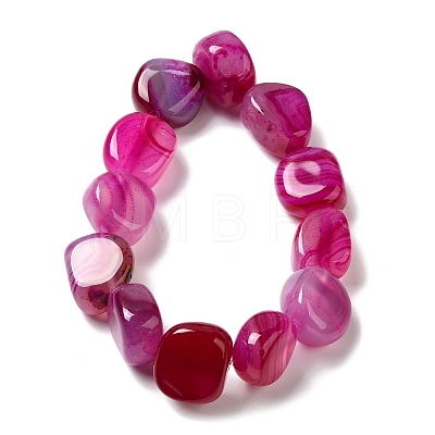 Natural Agate Beads Strands G-H295-D01-06-1