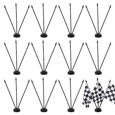 Plastic Flag Display Basement ODIS-WH0086-224C-1