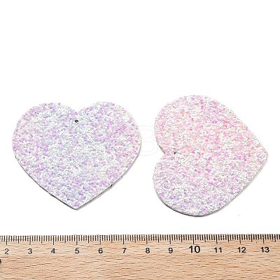 PU Leather Big Pendants FIND-R050-01J-1