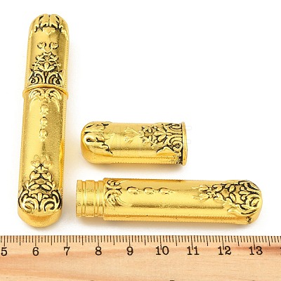 Alloy Sewing Needle Holder Storage Case AJEW-H155-33-1