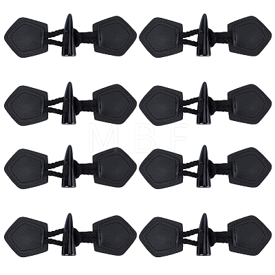 8Pcs Resin Buttons BUTT-CL0001-10-1