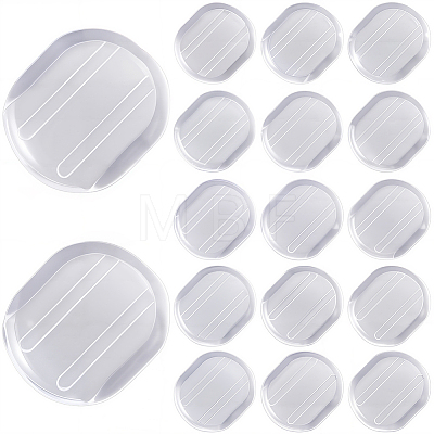 120Pcs Comfort Silicone Earring Pads FIND-SP0001-03-1