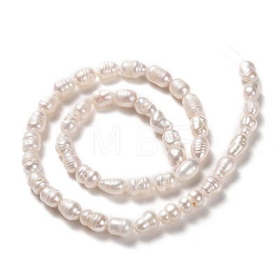 Natural Cultured Freshwater Pearl Beads Strands PEAR-L033-64-01-1