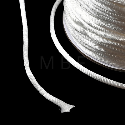 Nylon Satin Rattail Cords NWIR-A003-01-1