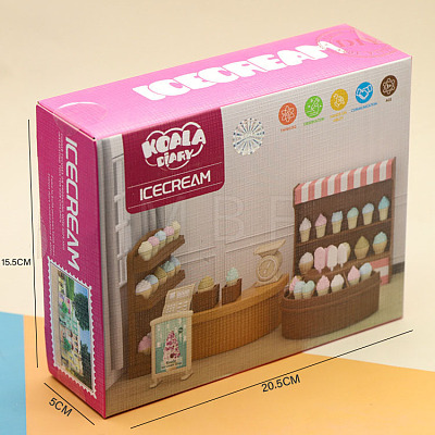 Ice Cream Shop Mini Model PW-WG42DCE-01-1