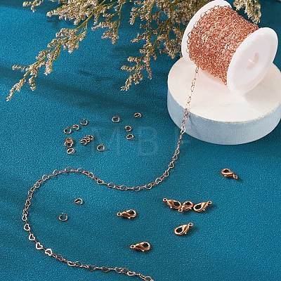 DIY Jewelry Chain Bracelet Necklace Making Kit DIY-TA0003-75-1