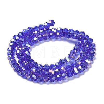 Transparent Glass Beads LS-EGLA-A035-T4mm-B21-1