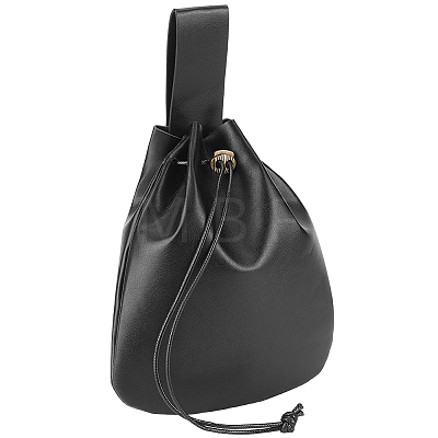 1Pc Imitation Leather Wishing Bottle Cover AJEW-CL0003-53A-1