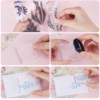 Clear Silicone Stamps DIY-WH0504-64C-1