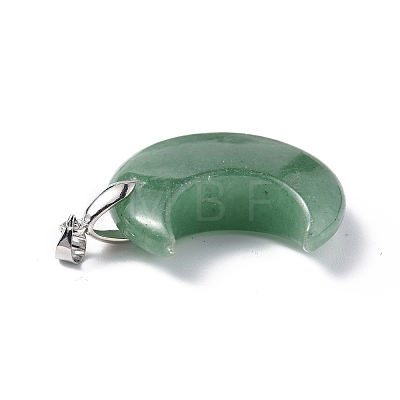 Natural Green Aventurine Pendants G-Z022-04D-1