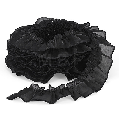 Polyester Lace Ribbon OCOR-TAC0035-25B-1
