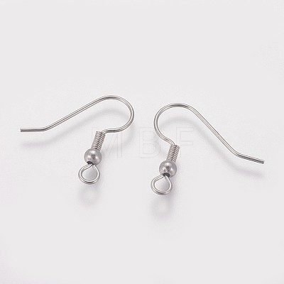 Tarnish Resistant 316 Surgical Stainless Steel Earring Hooks LS-X-STAS-I090-03P-1
