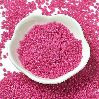 Baking Paint Glass Seed Beads SEED-P006-03A-32-1