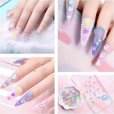 Olycraft Handmade Polymer Clay Nail Art Decoration CLAY-OC0001-01-1