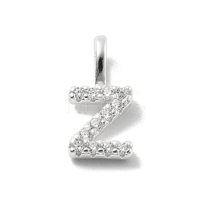 925 Sterling Silver with Cubic Zirconia Charms STER-Q004-01Z-S-1
